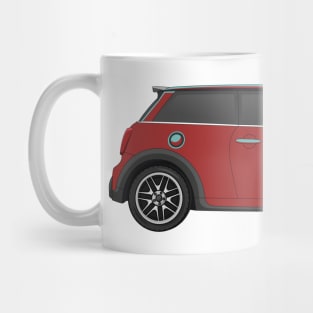 Car View vector illustration. Vehicle transportation icon design concept. Sporty car vector icon design. Mug